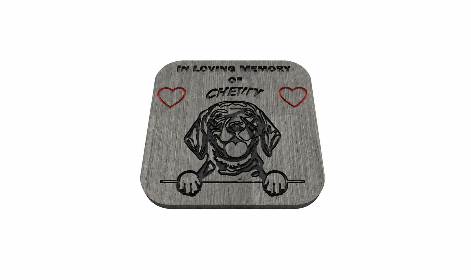 Personalized Custom Dog Breed Wood Sign - Image 3