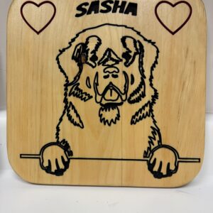 Personalized Custom Dog Breed Wood Sign