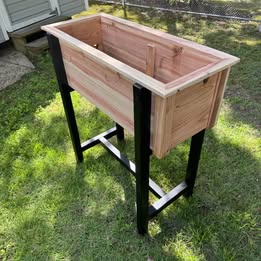 Handcrafted Raised Cedar Planter Box – Built to Last! - Image 3