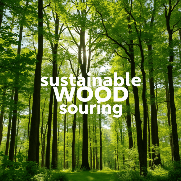 Sunlit forest with tall trees and dense green foliage, showcasing a vibrant and healthy natural environment.